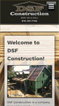 Mobile Screenshot of dsfconstruction.com